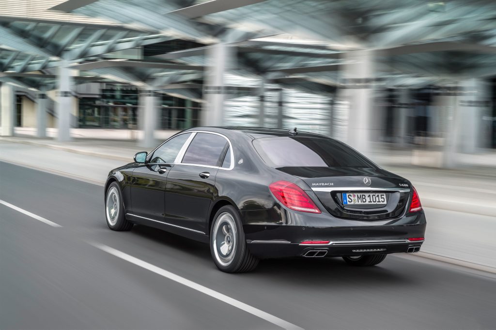 The Mercedes-Maybach S 600. The Mercedes-Maybach S 600.